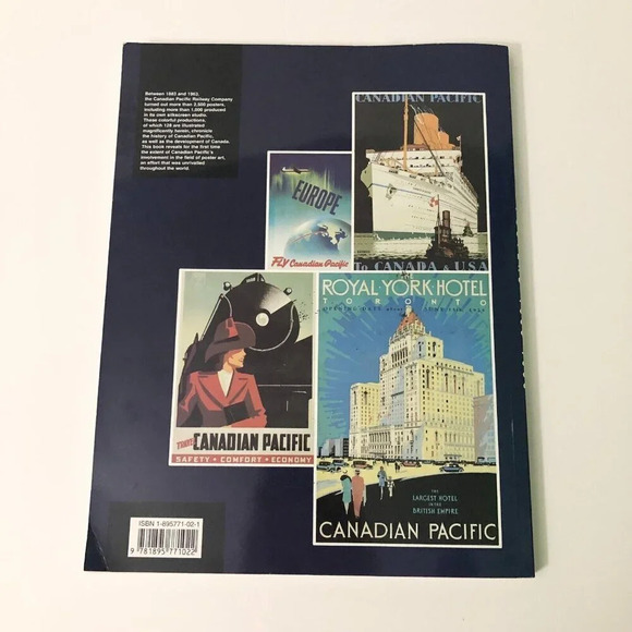 1995  Canadian Pacific Posters 1883 - 1963 By Choko and Jones Book - Picture 16 of 16
